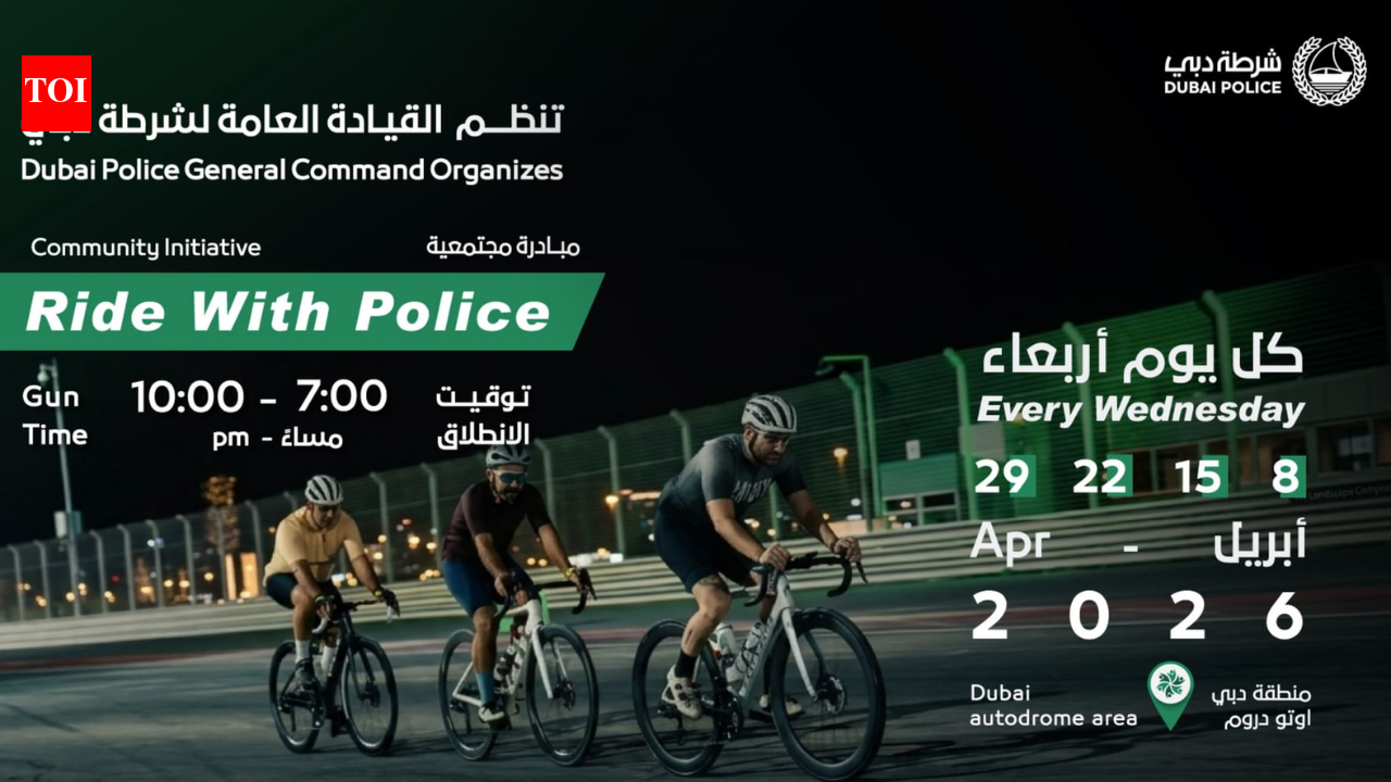 ‘Ride with police’: Dubai police launch weekly cycling initiative at Autodrome