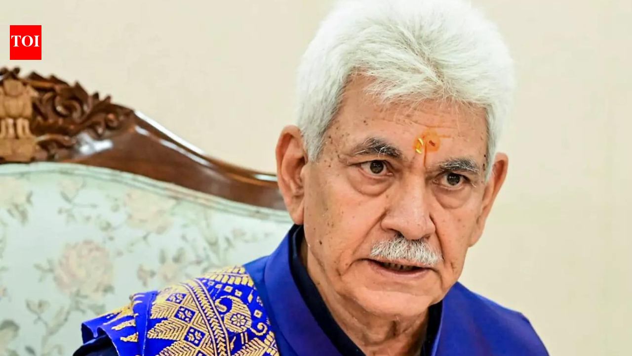 Jammu and Kashmir LG Manoj Sinha terminates services of 2 govt employees for terror links