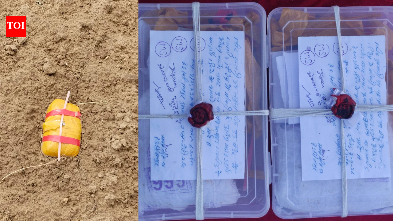 16 kg herione seized as drones drop drugs along India-Pakistan border in Sri Ganganagar