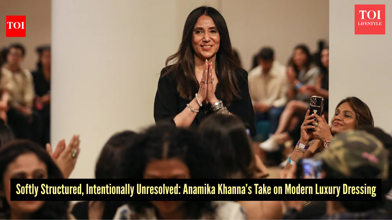 In letting go of perfection, fashion designer Anamika Khanna may have found fashion’s most honest form