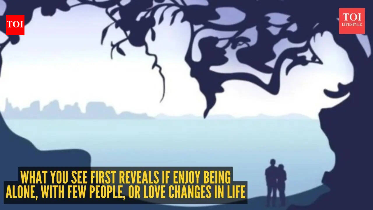 Optical illusion personality test: Baby, couple, trees? What you see first reveals if you enjoy being alone, with few people, or love changes in life | – The Times of India