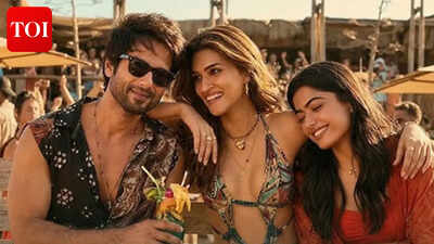 'Cocktail 2': Shahid Kapoor, Kriti Sanon, Rashmika Mandanna bring back 'Tumhi Ho Bandhu' vibe in 'Jab Talak' song