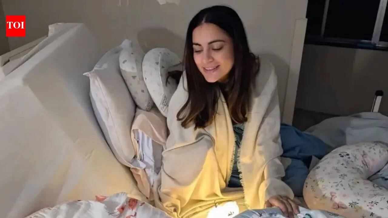 Shraddha Arya gives a glimpse into her beautiful ‘morning view’ featuring her little twins