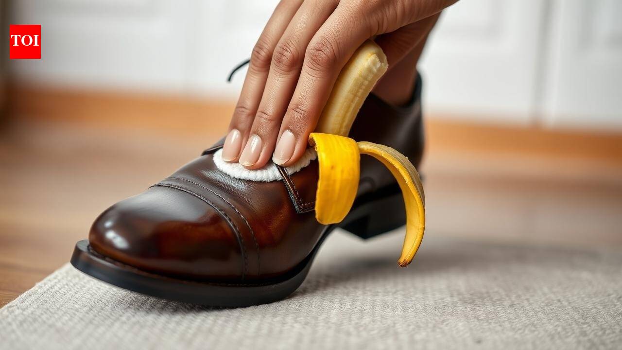The banana peel trick that can give your leather shoes a quick shine
