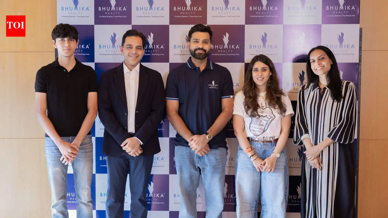 Bhumika Realty announces strategic association with Rohit Sharma & Ritika Sajdeh as brand ambassadors