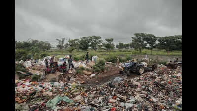 Under outsourced urban waste management, villages bear burden