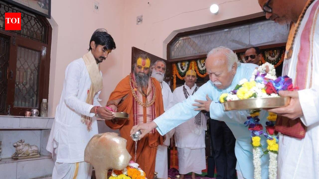 RSS chief links India’s “global role” to truth, compassion