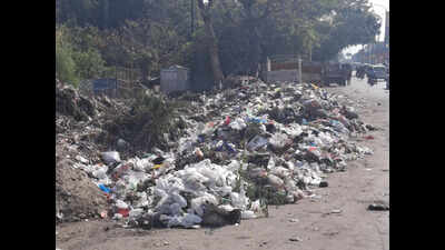 Garbage piles up as Assam workers head home to vote