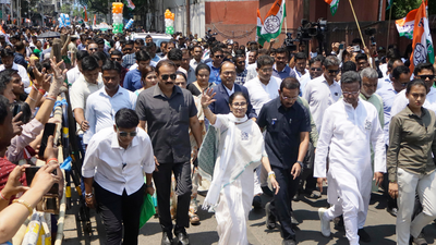 West Bengal polls: Mamata Banerjee marches to file nomination, says will go to Supreme Court again over SIR