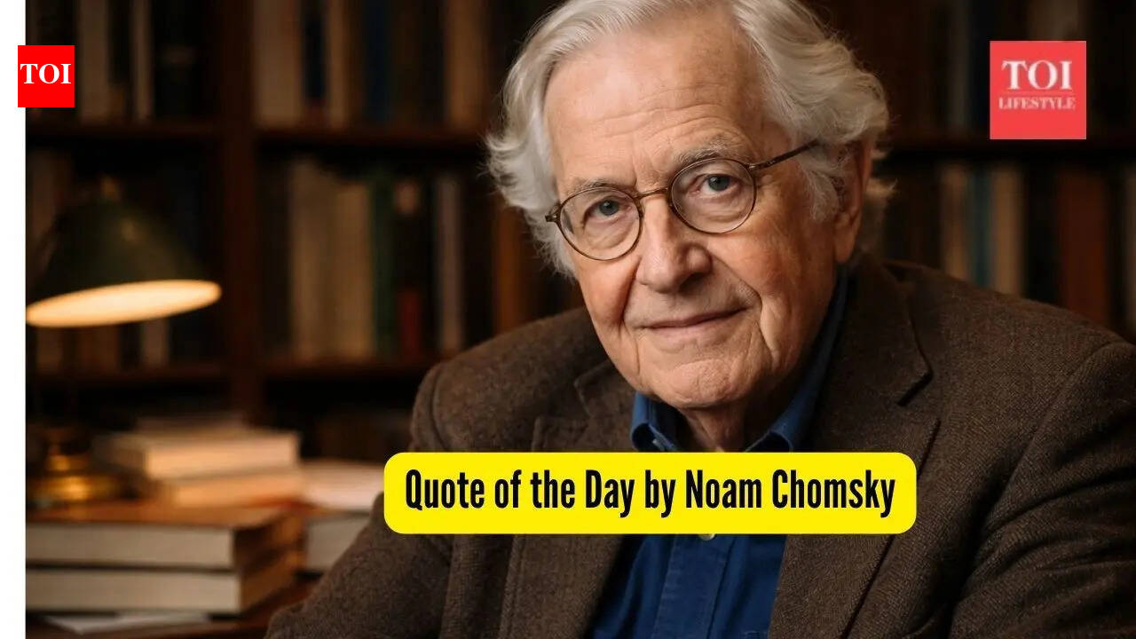 Quote of the Day by Noam Chomsky, 
