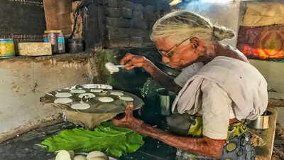 Meet the 80-year-old idli amma who sold idlis for ₹1 so no one sleeps hungry