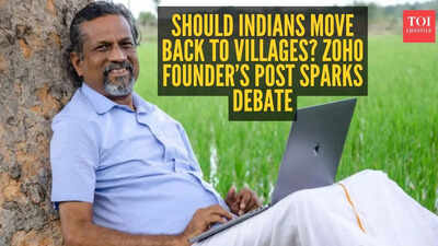 Zoho’s Sridhar Vembu says ‘Go back to villages’ - Netizens are divided