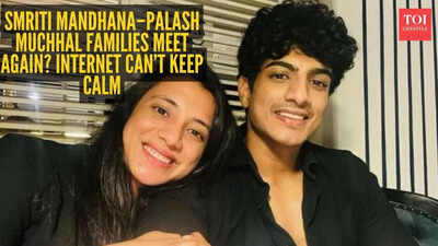 Smriti Mandhana–Palash Muchhal reunion buzz? Viral video has the internet asking questions