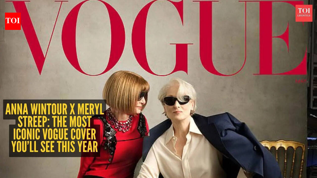 Magazine cover of the year? Anna Wintour and Meryl Streep just made fashion history