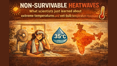 Non-survivable heatwaves: What scientists just learned about extreme temperatures and wet-bulb temperature threshold