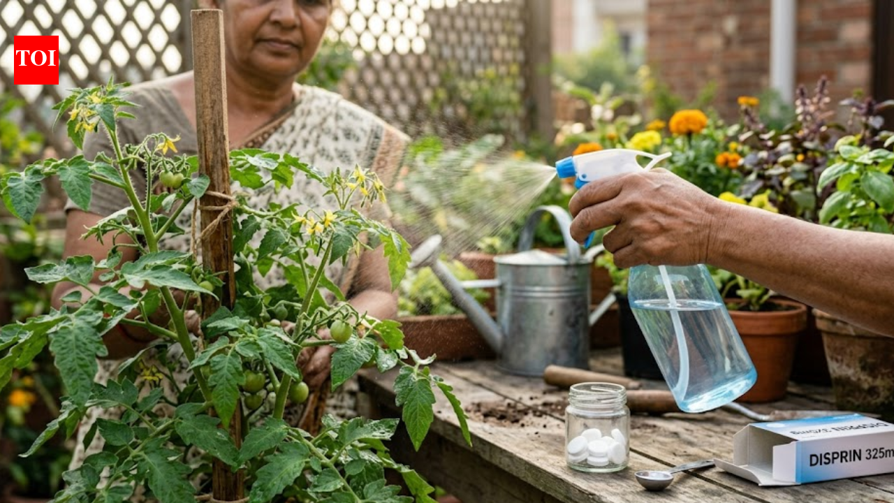 Disprin tablets can help your plants grow faster; here is how to apply them | – The Times of India