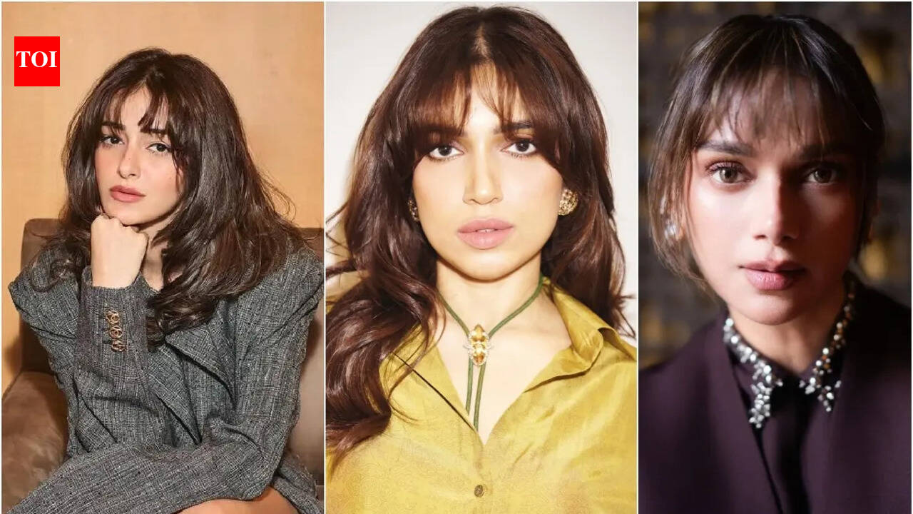 Bangs make a sharp comeback