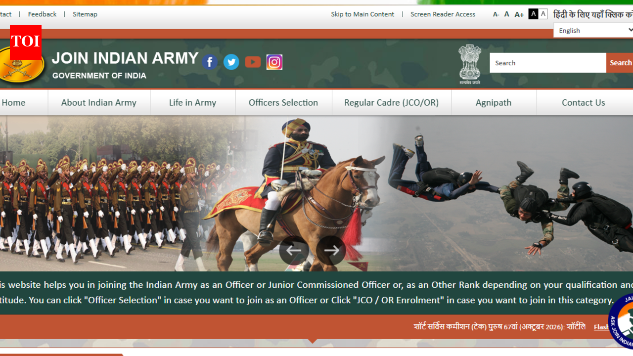 Indian Army Agniveer recruitment 2026: CEE registration ends tomorrow; direct link to apply here