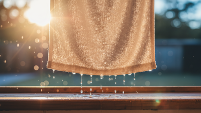 Wet towels over windows: A clever hack to beat the heat?