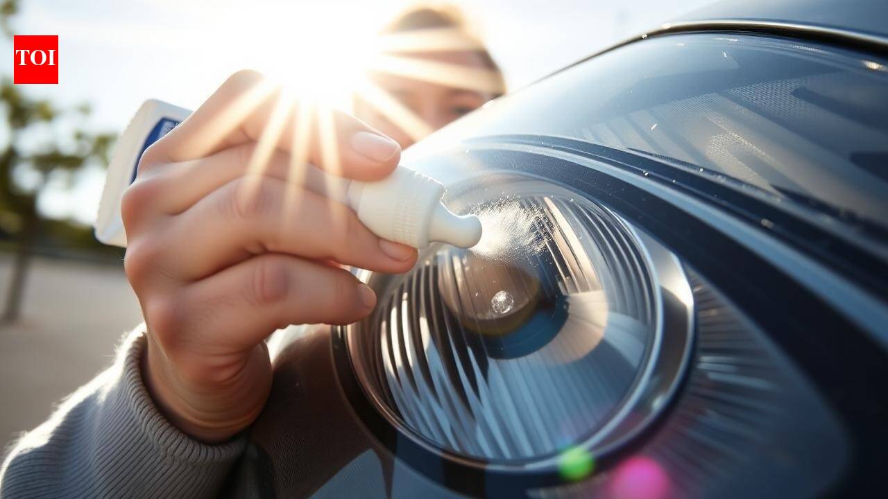Toothpaste for car headlights: Quick fix or temporary shine? | – The Times of India