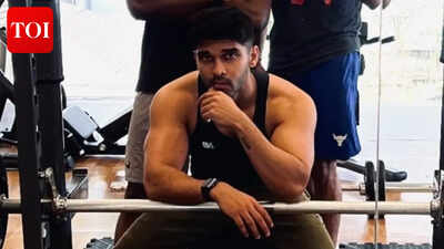 Dhruv Vikram's kickboxing video sparks boxing film rumours; actor drops hint with 'new film, new sport' caption