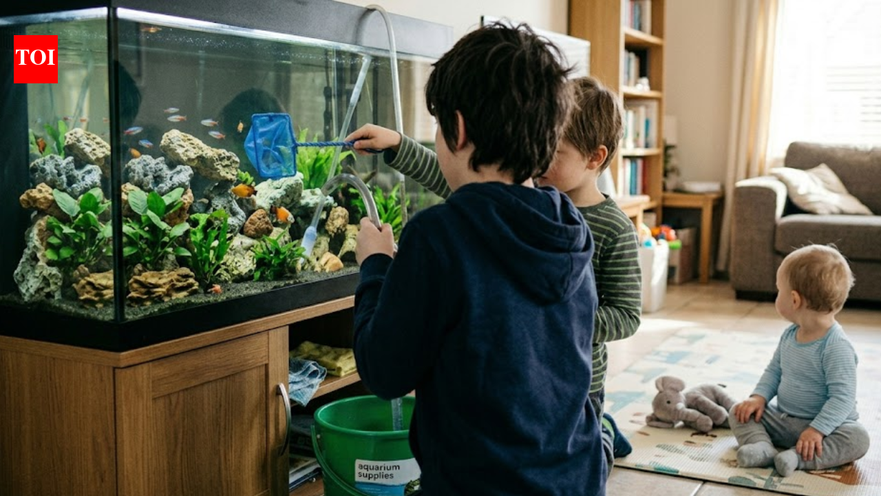 Live fish lodges in toddler’s throat during aquarium cleaning, removed after surgery