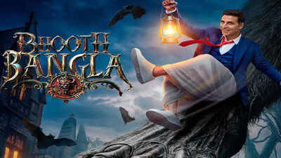 Akshay Kumar injured while filming stunt for 'Bhooth Bangla'; BTS video shows actor losing balance during jump kick