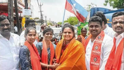 Tamil Nadu assembly elections: Dash of saffron in DMK front as Shiv Sena joins campaign