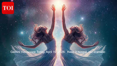Gemini Horoscope Today, April 10, 2026:  Keep it honest, not dramatic