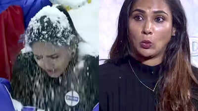  Myna Nandhini, Chandhini Prakash & Others Brave -18°C in most extreme task