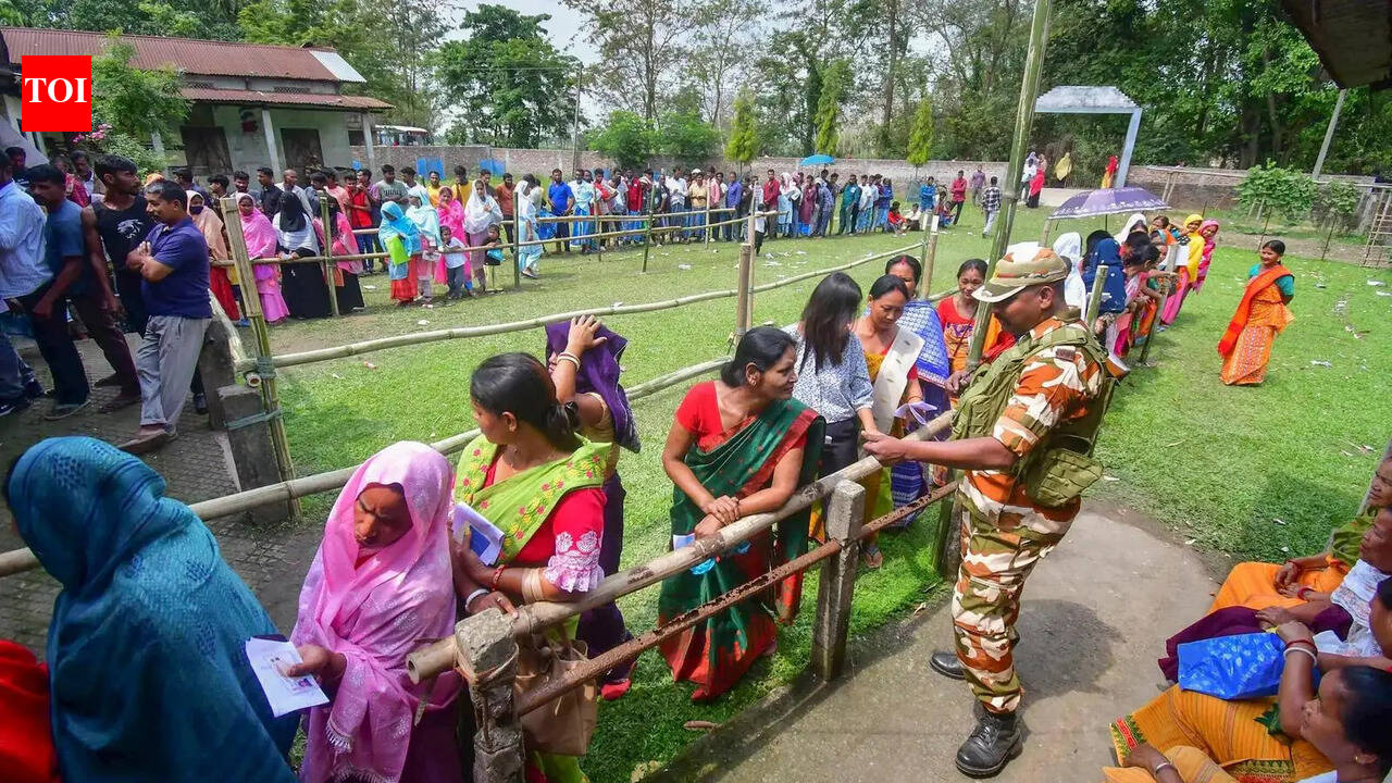 Assam polls: 75.91% turnout by 3 pm; rural surge drives polling — key trends