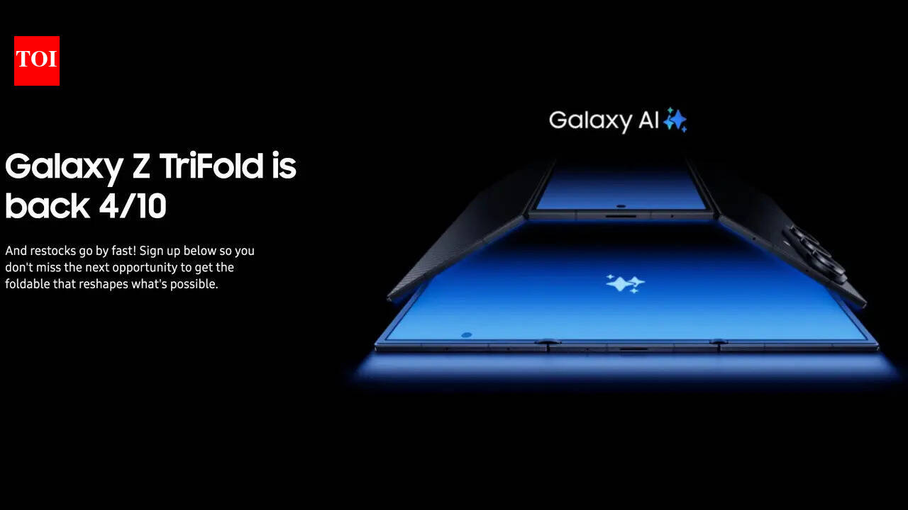 Weeks after ‘Sold Out’ message on website, Samsung is restocking Galaxy Z TriFold in US: Here’s when you can buy it
