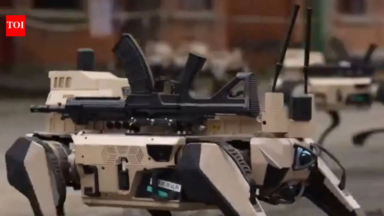 'Wolf pack': China unveils killer canine bots that share brain, primed for urban combat