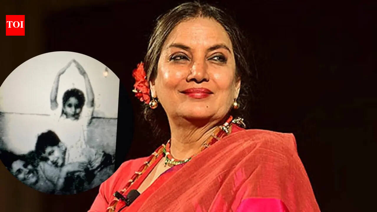 Shabana Azmi relives a precious childhood memory with brother & mother