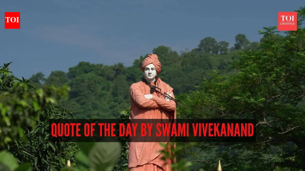 Quote of the day by Swami Vivekananda: “We are responsible for what we are, and whatever we wish ourselves to be, we have the power to make ourselves. If what…”