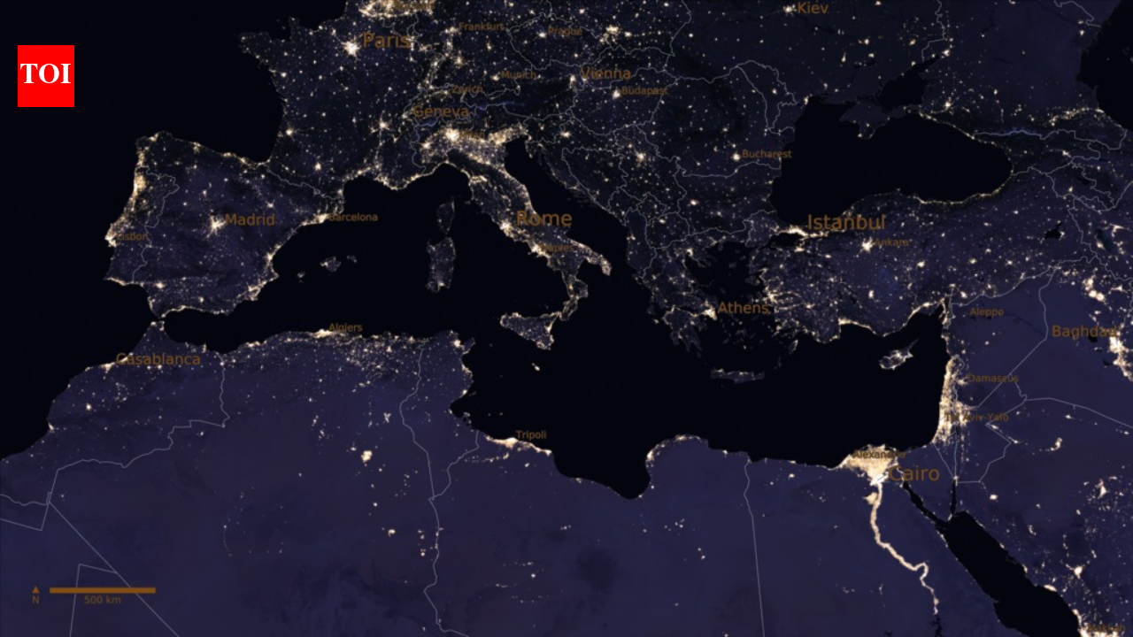Satellite data reveal Earth is getting brighter at night: Major regions include sub-Saharan Africa and Southeast Asia