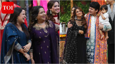 ‘Laughter Chefs Unlimited Entertainment 3’: Sudesh Lehri playfully flirts with Nia Sharma; his wife Mamta enters the show with family