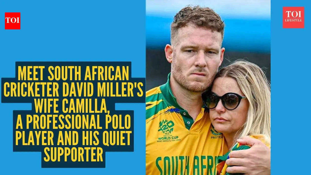 Camilla Harris: Meet South African cricketer David Miller’s wife Camilla, a professional polo player and his quiet supporter | – The Times of India