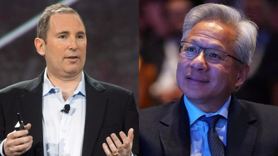 Amazon CEO Andy Jassy's annual letter to shareholders has a 'message' for Nvidia CEO Jensen Huang, and it is not a happy one