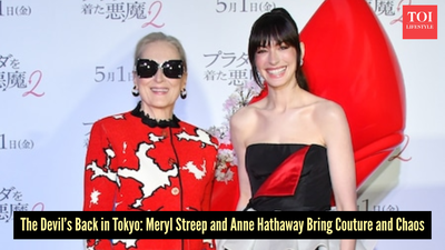 Tokyo turns runway as Meryl Streep and Anne Hathaway revive 'The Devil Wears Prada' energy