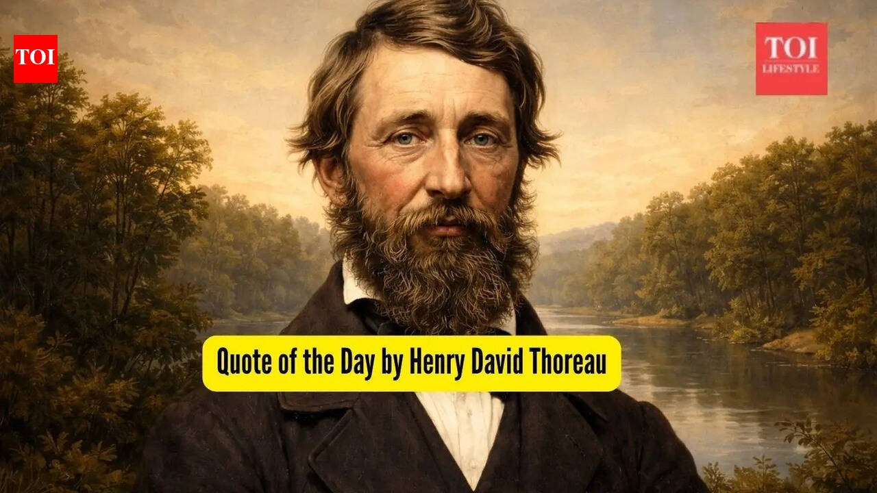 Quote of the Day by Henry David Thoreau, 