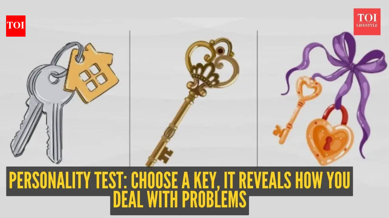 Personality test: Choose a key, it reveals how you deal with problems – The Times of India