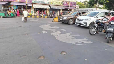 Mysuru zebra crossings are disappearing and putting pedestrians at risk
