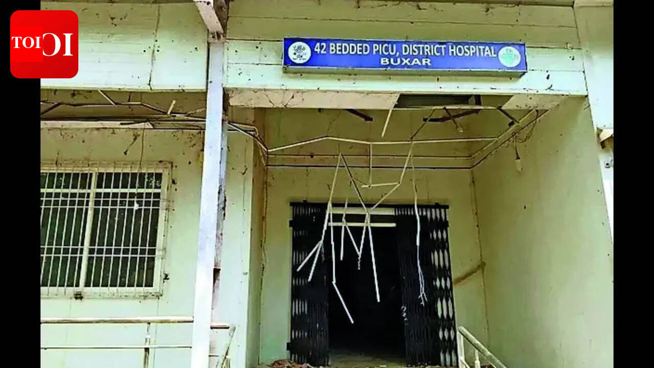 Buxar hospital’s over Rs2.47crore PICU lies unused for more than a year