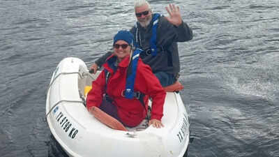 லினெட் ஹூக்கர் காணாமல் போனார்: பஹாமாஸில் படகு பயணத்தின் போது அமெரிக்க பெண் படகில் விழுந்ததால் கணவர் கைது செய்யப்பட்டார்