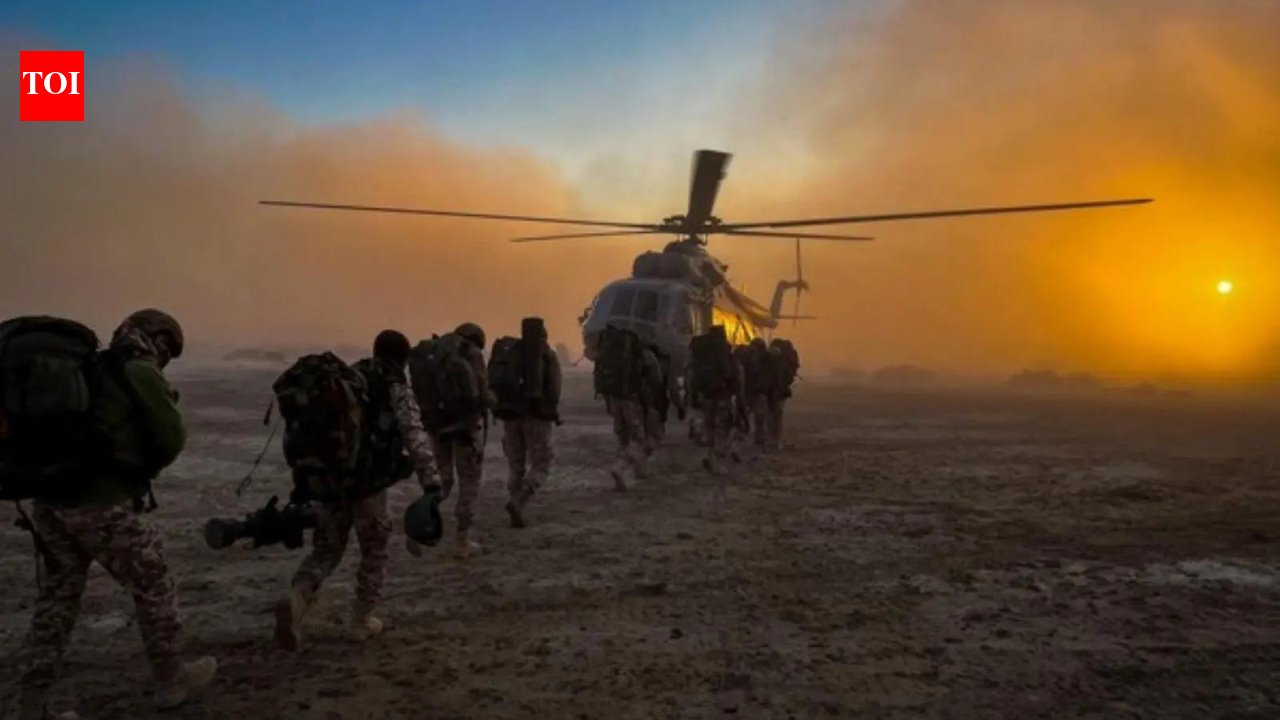 Army contingent departs for Egypt for joint special forces exercise