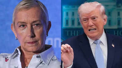 Tennis legend Martina Navratilova points out big split after Donald Trump attacks Candace Owens and other podcasters in fiery post