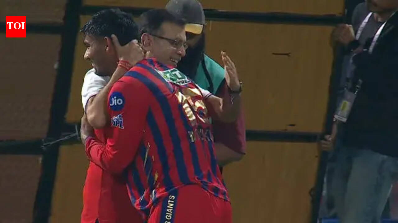 Sanjiv Goenka’s emotional hug for Mukul Choudhary goes viral after LSG win — Watch