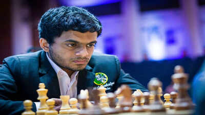 Gone in 34 moves! Nihal Sarin stuns World champion D Gukesh in Menorca | Chess News – The Times of India