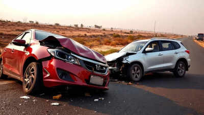 6 of family killed, 3 injured as 2 cars collide on NH-30 in Chhattisgarh’s Kanker